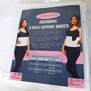 NWT Gabrialla brand "The Mommy Makeover" Post surgery,pre-pregnancy, binder.
